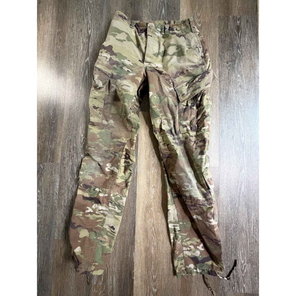 Military OCP Multicam Cargo Pants Mens Small Long Green Camo Tactical Trousers